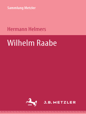 cover image of Wilhelm Raabe